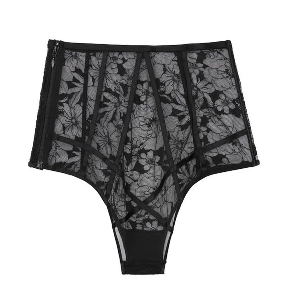 Victoria’s Secret LUXE LINGERIE Embroidered Cheeky Panty NWT - Picture 3 of 7